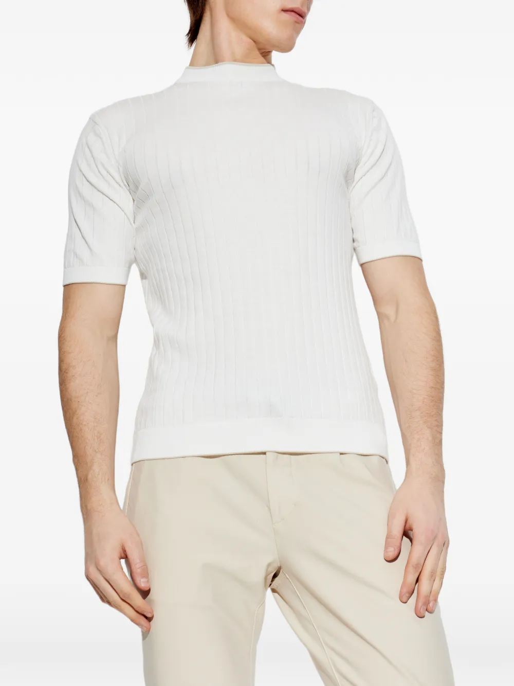 Рифленая футболка с короткими рукавами Eleventy, белый
Рифленая футболка с короткими рукавами Eleventy, белый