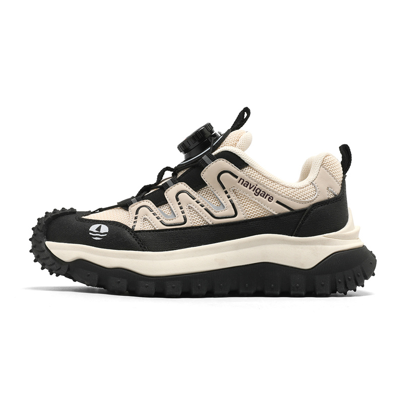 Нескользящие, противоударные, износостойкие, водонепроницаемые и дышащие низкие детские кроссовки для отдыха на природе NAVIGARE, экрю
Нескользящие, противоударные, износостойкие, водонепроницаемые и дышащие низкие детские кроссовки для отдыха на природе NAVIGARE, экрю