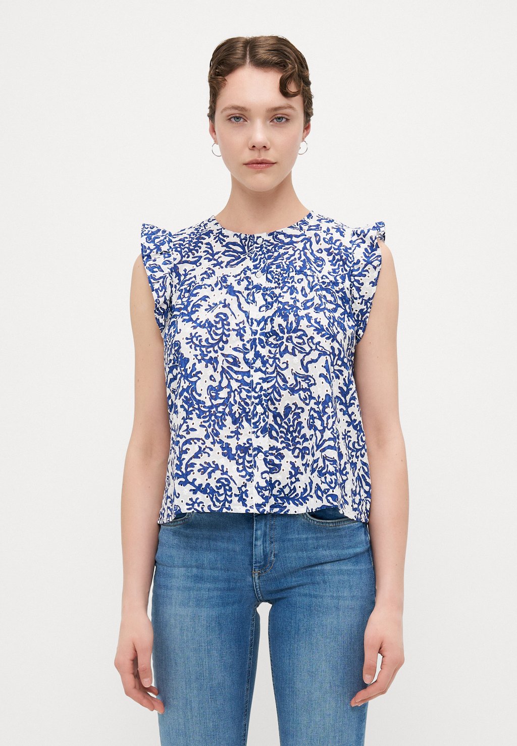 Блуза ONLAMANDA CHANEE ONLY Tall, кремовый 
Блуза ONLAMANDA CHANEE ONLY Tall, кремовый