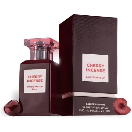 Fragrance World Cherry Incense Парфюмированная вода унисекс 80 мл Eau de Parfum Арабские духи для мужчин и женщин
Fragrance World Cherry Incense Парфюмированная вода унисекс 80 мл Eau de Parfum Арабские духи для мужчин и женщин
