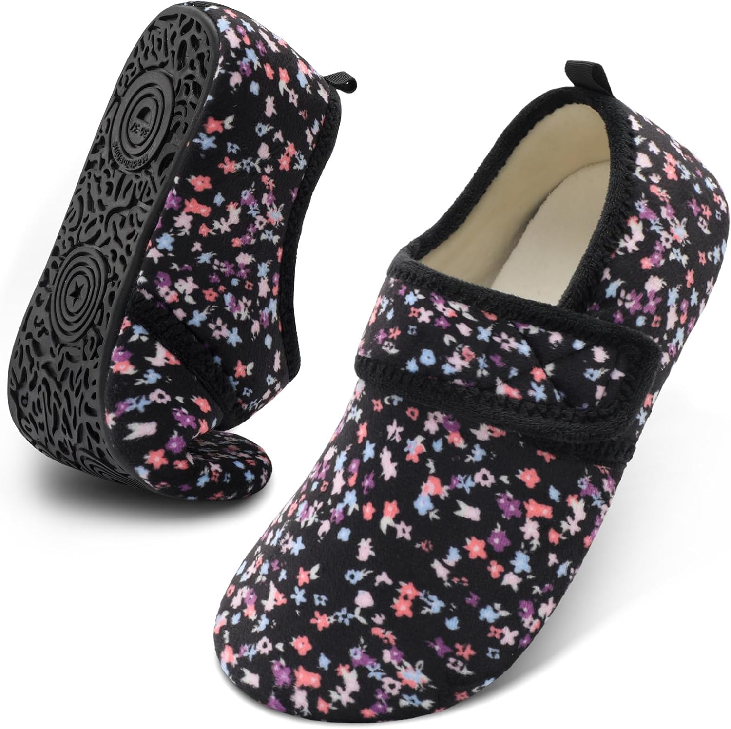 JOINFREE домашние тапочки для женщин и мужчин, уютные тапочки с легким надеванием, широкие тапочки для босых ног, носки-тапочки для дома, путешествий, офиса и йоги, Flower
JOINFREE домашние тапочки для женщин и мужчин, уютные тапочки с легким надеванием, широкие тапочки для босых ног, носки-тапочки для дома, путешествий, офиса и йоги, Flower