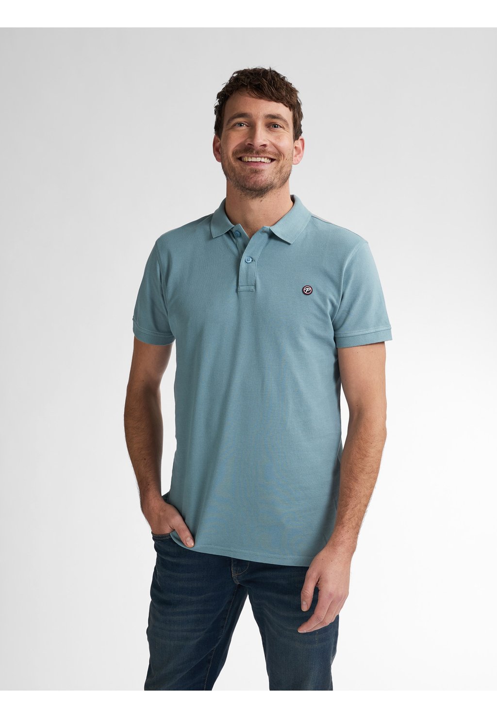 Рубашка поло Petrol Industries, деним
Рубашка поло Petrol Industries, деним