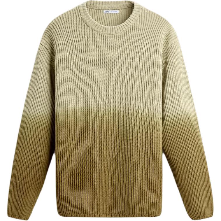 Трикотажный свитер мужской бежевый ZARA
Трикотажный свитер мужской бежевый ZARA