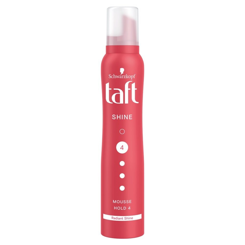 Schwarzkopf, Taft 10-Carat Shine, суперсильный мусс для волос, 200 мл
