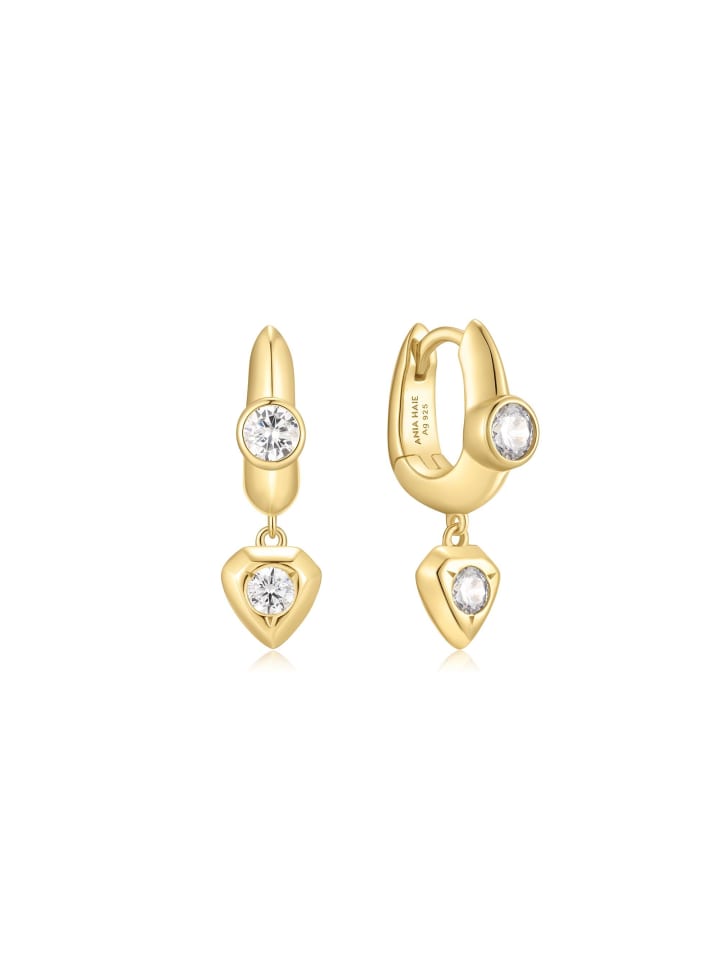 Ania Haie Серьги-кольца Shield Drop Huggies золотого цвета
Ania Haie Серьги-кольца Shield Drop Huggies золотого цвета