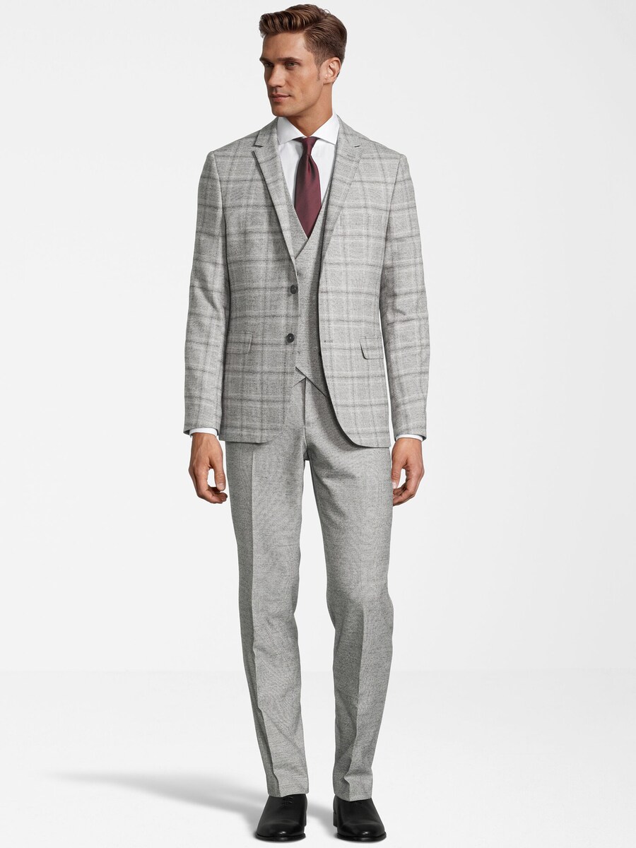 Приталенный костюм Steffen Klein, светло-серый
Приталенный костюм Steffen Klein, светло-серый