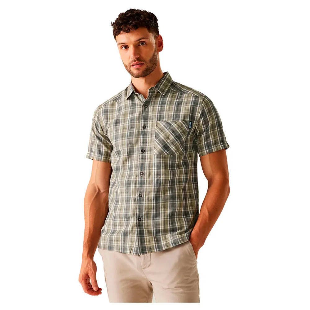 Рубашка с коротким рукавом Regatta Mindanol X, зеленый
Рубашка с коротким рукавом Regatta Mindanol X, зеленый