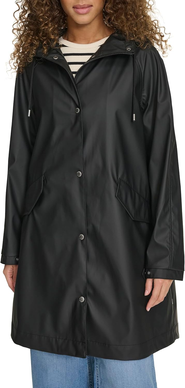 Женская куртка-дождевик Levi's со свободными рукавами, черный
Женская куртка-дождевик Levi's со свободными рукавами, черный