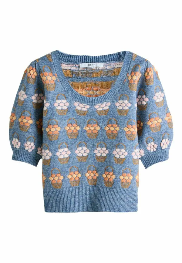 Футболка стандартного кроя с пышными рукавами и принтом Next, Blue Floral, Синий, Футболка стандартного кроя с пышными рукавами и принтом Next, Blue Floral
Футболка стандартного кроя с пышными рукавами и принтом Next, Blue Floral, Синий, Футболка стандартного кроя с пышными рукавами и принтом Next, Blue Floral