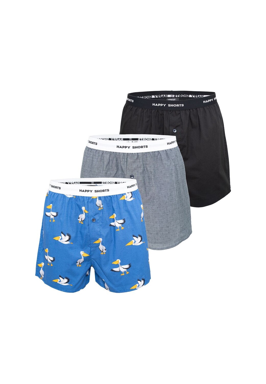 Боксерский микс HAPPY SHORTS, цвет Pelikan Mix Herren
Боксерский микс HAPPY SHORTS, цвет Pelikan Mix Herren