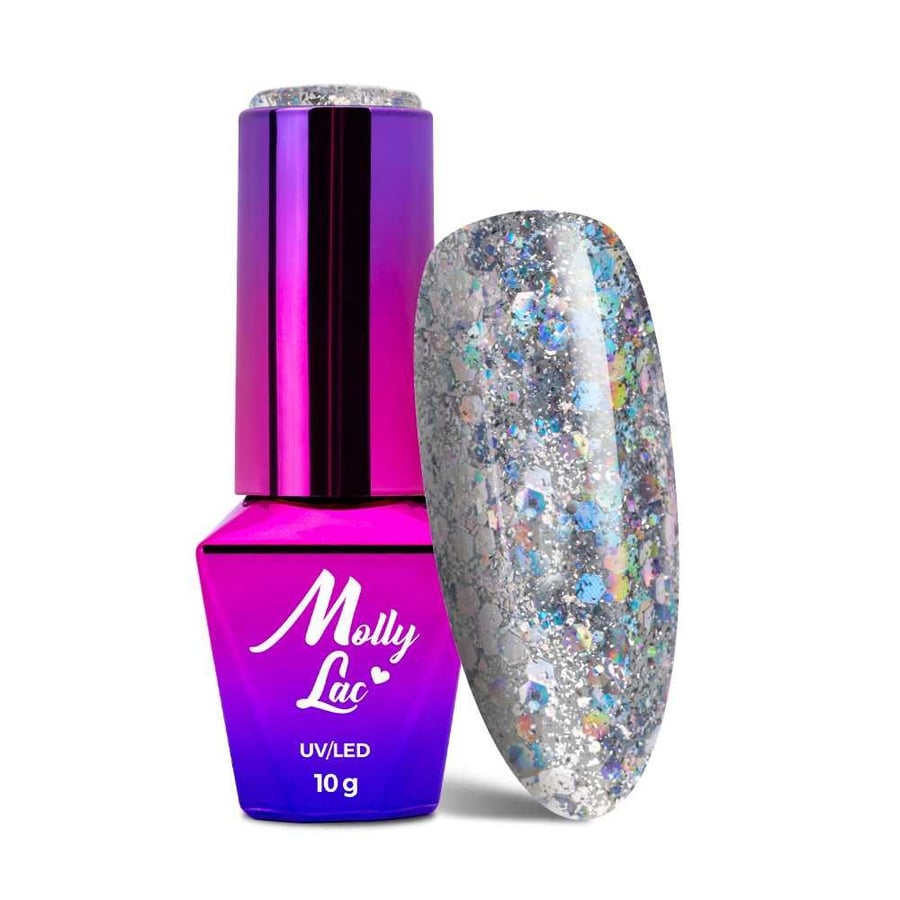 MollyLac Born To Glow Aspire Hybrid Glitter Nail Polish 10 г № 573
MollyLac Born To Glow Aspire Hybrid Glitter Nail Polish 10 г № 573