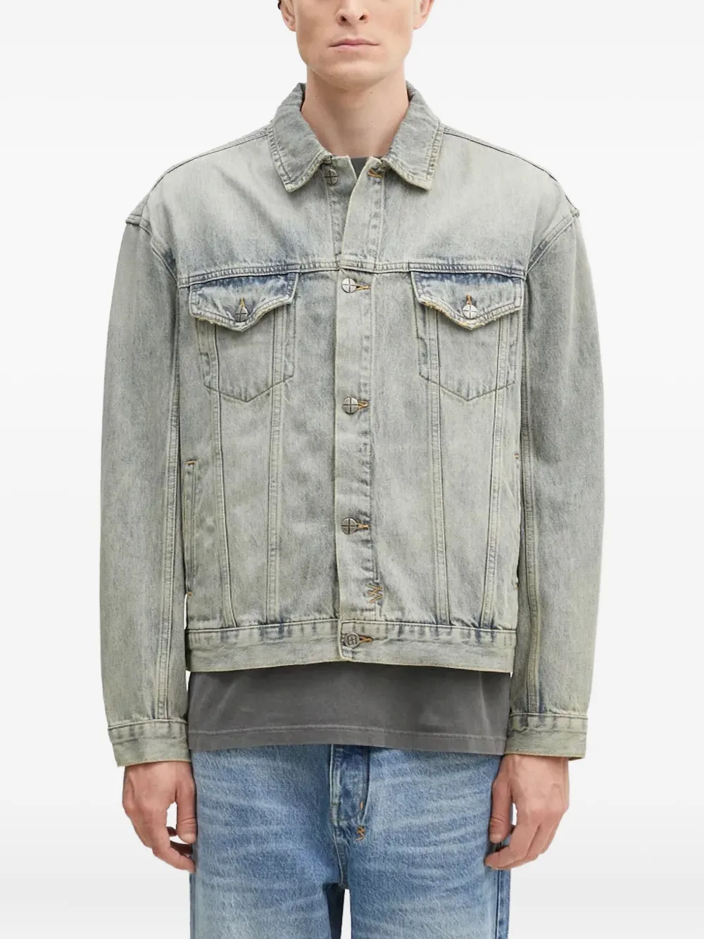 Пиджак на пуговицах с буквой "G" Ksubi, синий
Пиджак на пуговицах с буквой "G" Ksubi, синий