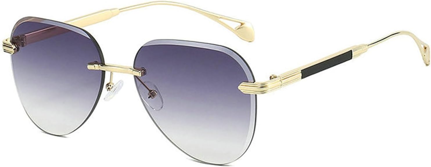 Солнцезащитные очки Willochra Retro Rimless Pilot Sunglasses Oversized для женщин и мужчин, винтажные, в стиле 70-х, овальные, с градиентным переходом, защита от ультрафиолета UV400, C2
Солнцезащитные очки Willochra Retro Rimless Pilot Sunglasses Oversized для женщин и мужчин, винтажные, в стиле 70-х, овальные, с градиентным переходом, защита от ультрафиолета UV400, C2