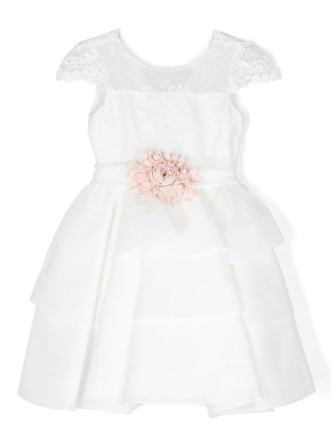 Mimilù платье из тюля с цветочной аппликацией, белый
Mimilù платье из тюля с цветочной аппликацией, белый