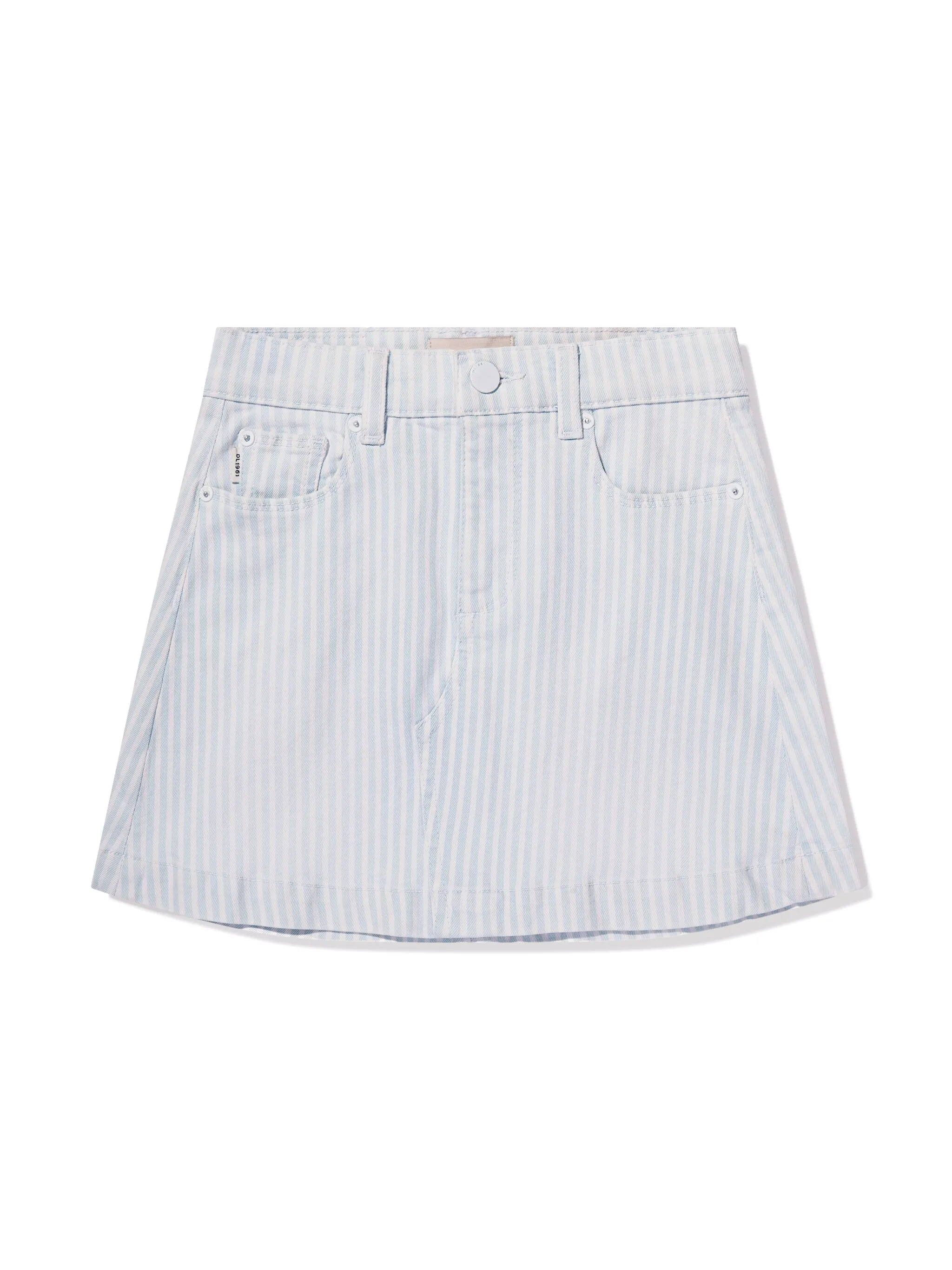 Джинсовая юбка мини в полоску Dl1961 Kids, синий
Джинсовая юбка мини в полоску Dl1961 Kids, синий