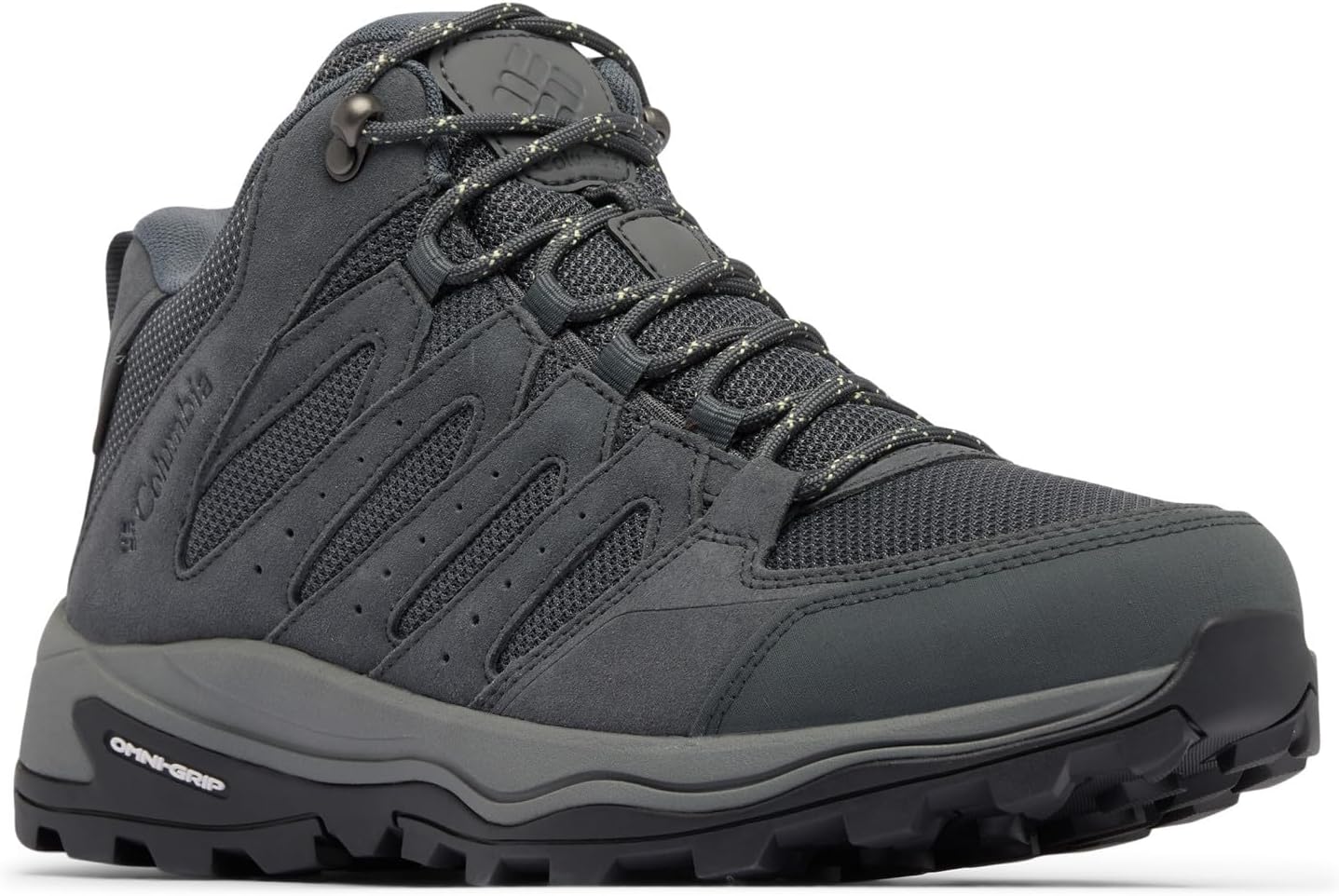 Columbia Mens Redmond Iv Mid Waterproof, Graphite/Citron Haze
Columbia Mens Redmond Iv Mid Waterproof, Graphite/Citron Haze