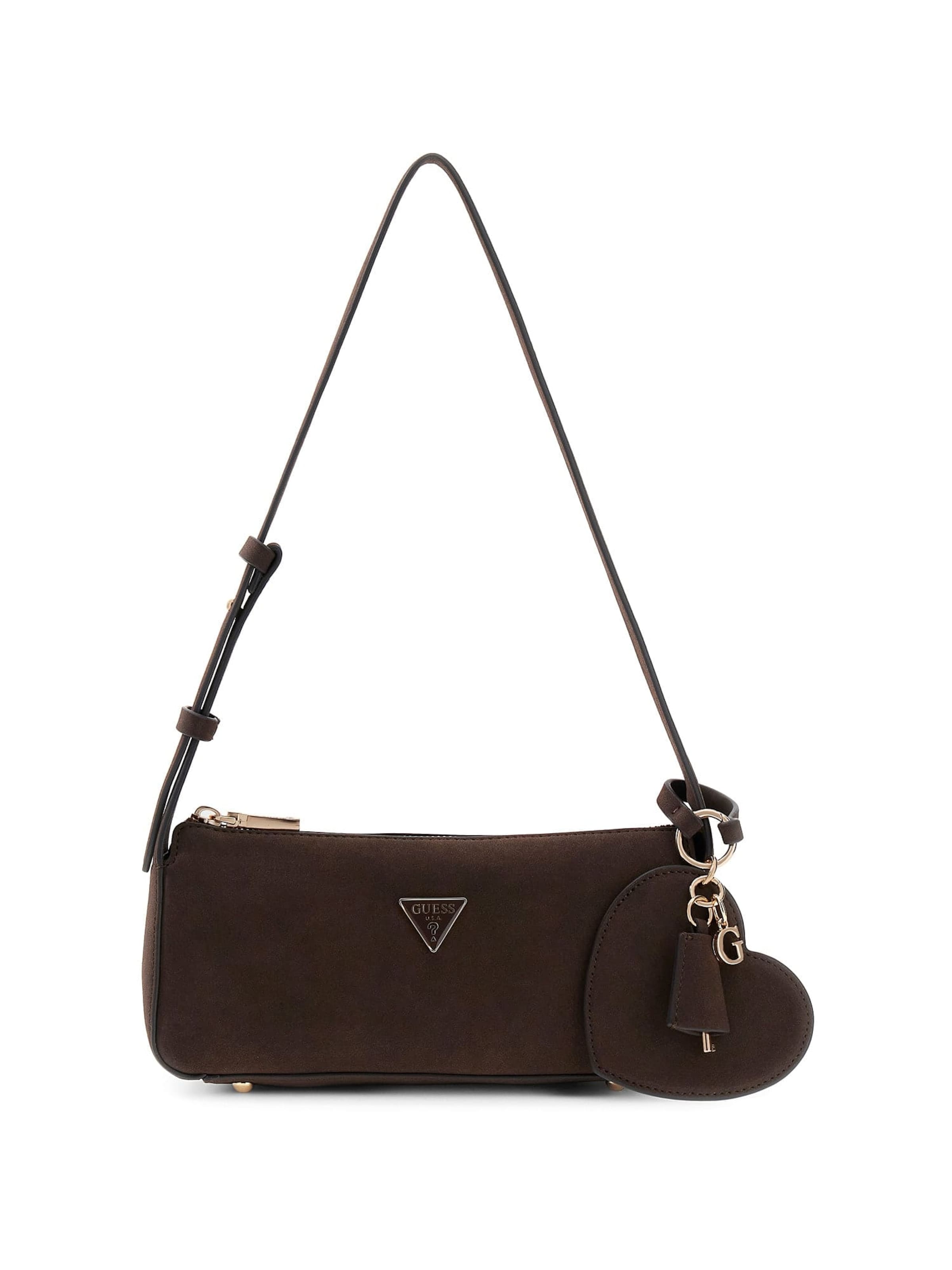 GUESS Плечевая сумка 'Isobel' в темно-коричневом цвете
GUESS Плечевая сумка 'Isobel' в темно-коричневом цвете