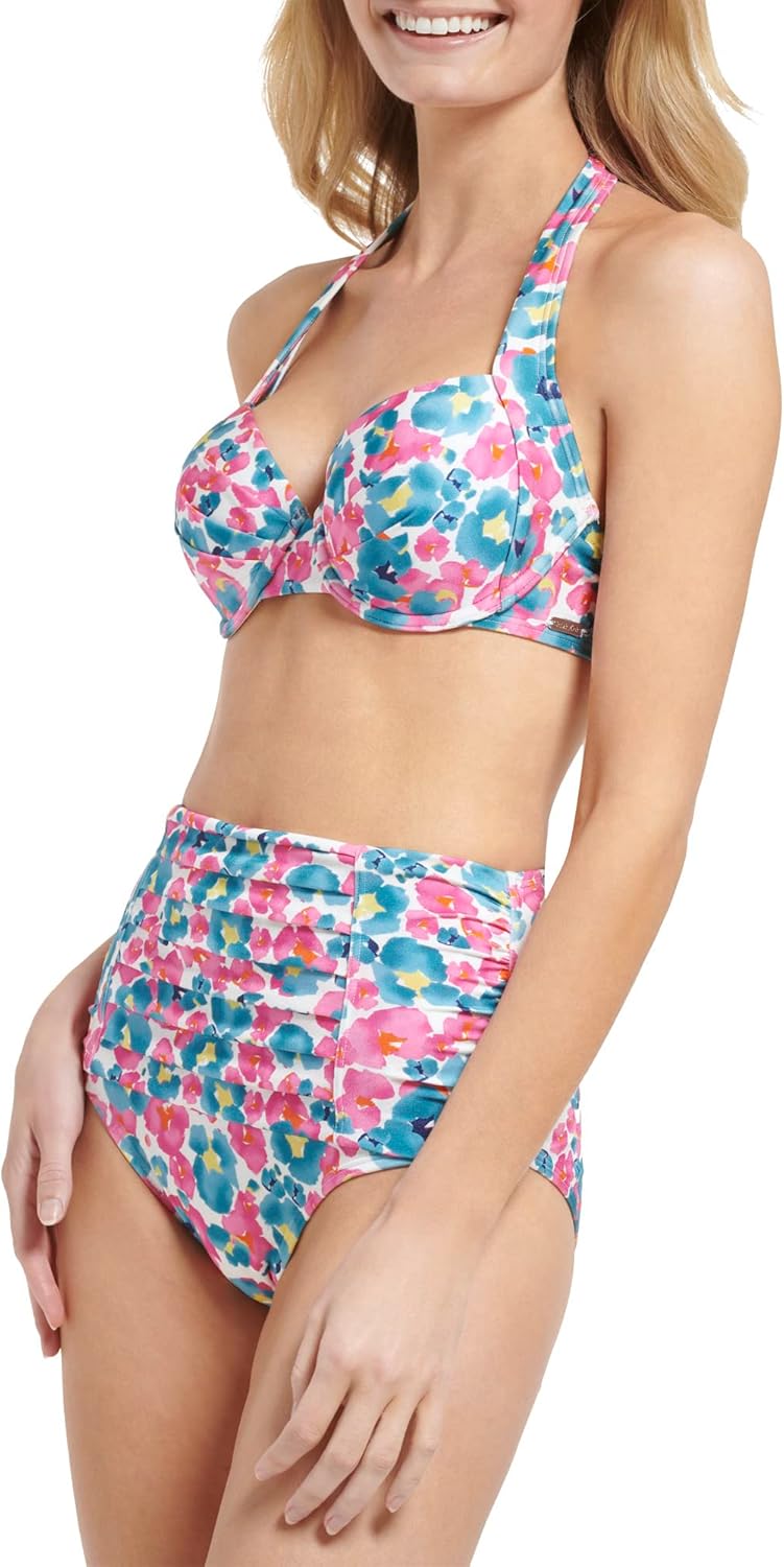 Классический женский бикини-топ на косточках Calvin Klein с формованными чашечками, Cypress Shimmer
Классический женский бикини-топ на косточках Calvin Klein с формованными чашечками, Cypress Shimmer