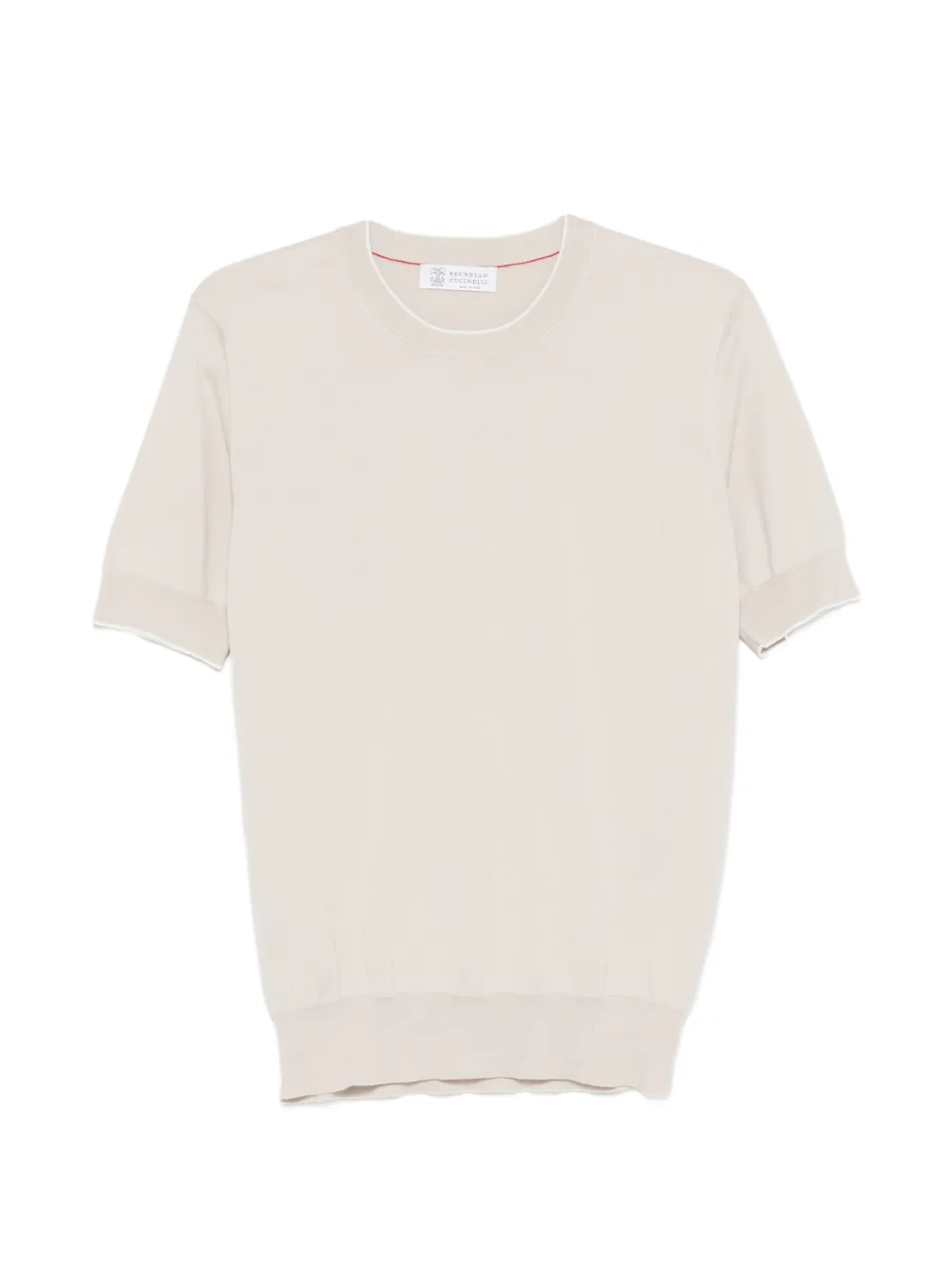 Футболка с круглым вырезом Brunello Cucinelli, бежевый
Футболка с круглым вырезом Brunello Cucinelli, бежевый