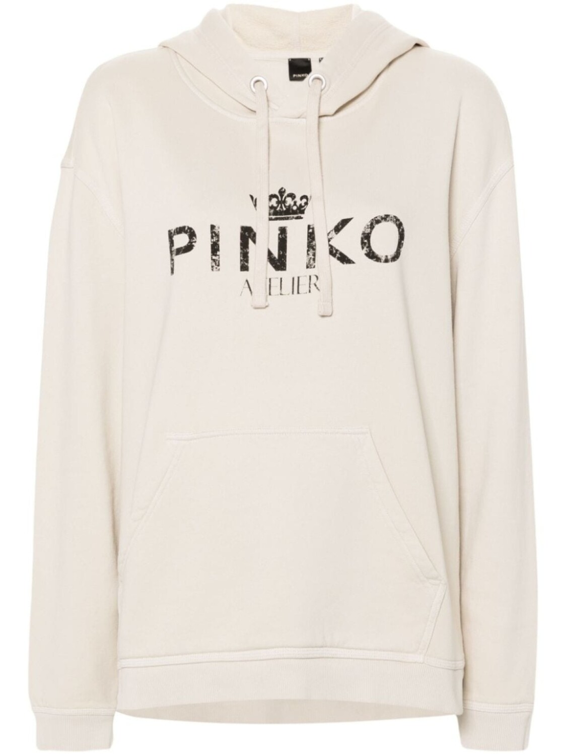 PINKO толстовка Bassani с капюшоном, нейтральный цвет
PINKO толстовка Bassani с капюшоном, нейтральный цвет