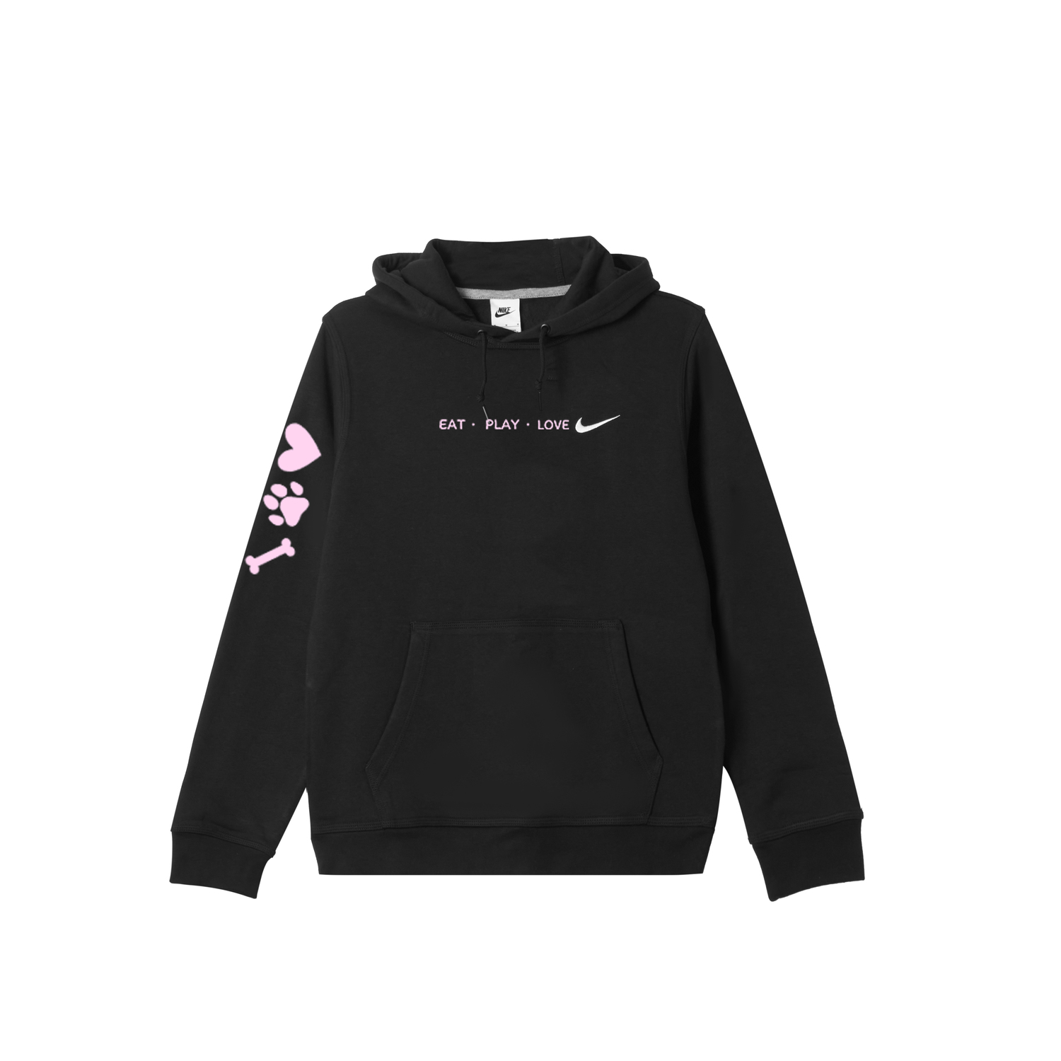 Nike Мужская толстовка Club с капюшоном, черная, средней толщины
Nike Мужская толстовка Club с капюшоном, черная, средней толщины