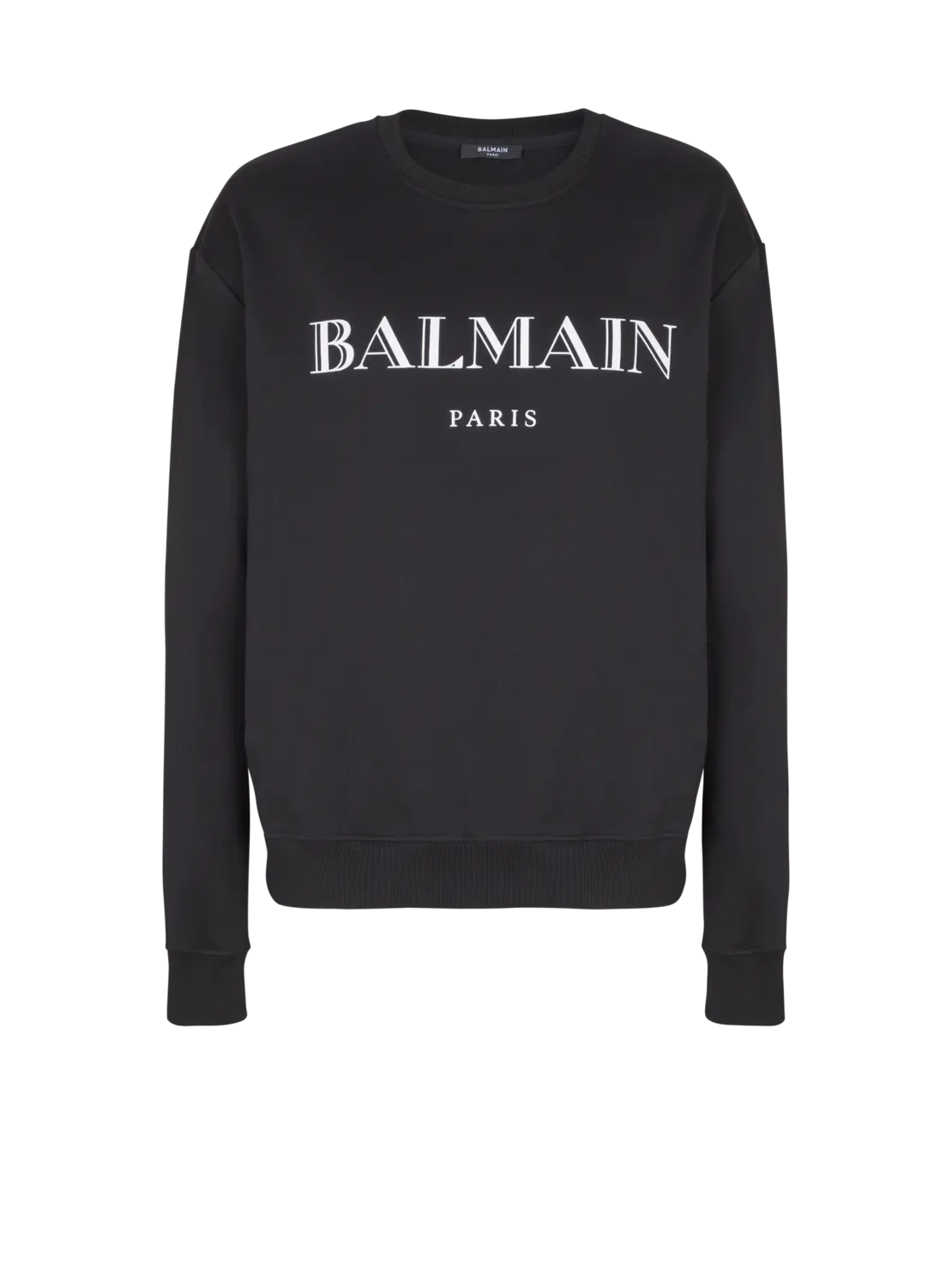 Принтованный свитшот Balmain, черный
Принтованный свитшот Balmain, черный