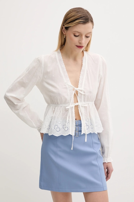 Хлопковая рубашка Answear.Lab, бежевый
Хлопковая рубашка Answear.Lab, бежевый