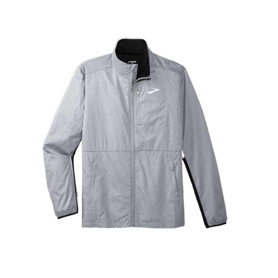 Brooks Мужская куртка, серебристо-серо-черная
Brooks Мужская куртка, серебристо-серо-черная