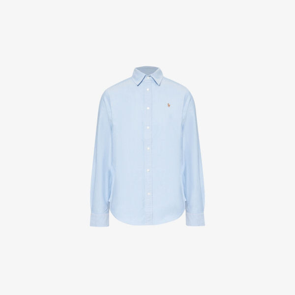 Рубашка Oxford slim fit из хлопчатобумажной ткани плетения «рогожка» Polo Ralph Lauren, синий
Рубашка Oxford slim fit из хлопчатобумажной ткани плетения «рогожка» Polo Ralph Lauren, синий