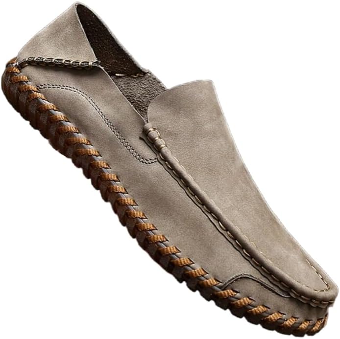 Мужские повседневные лоферы, легкие и модные, сшитые туфли, подходят для ежедневной носки и общественных мероприятий Hoalox, хаки
Мужские повседневные лоферы, легкие и модные, сшитые туфли, подходят для ежедневной носки и общественных мероприятий Hoalox, хаки