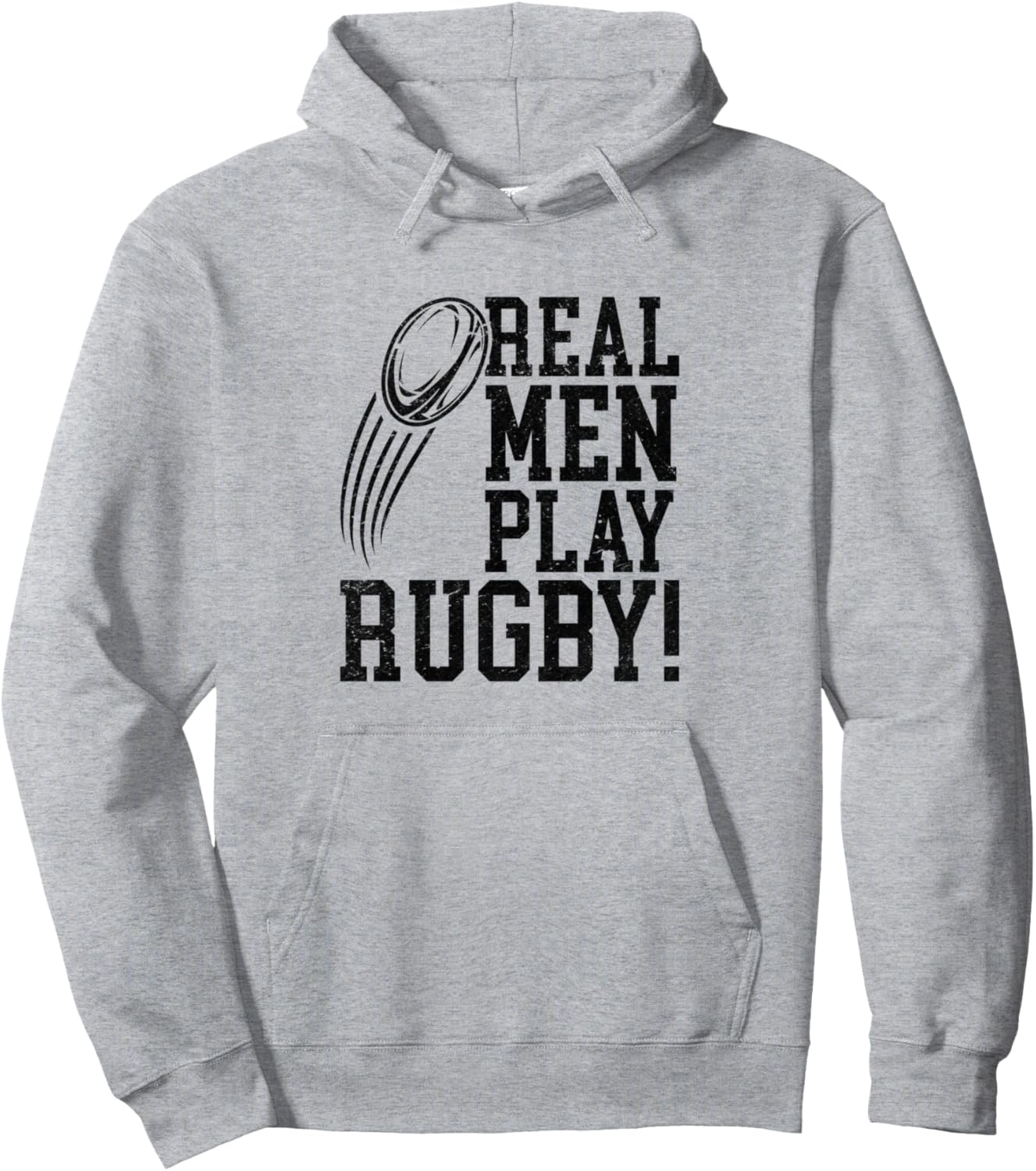 Настоящие мужчины играют в регби - Толстовка с изображением регбиста Rugby Player Rugby Season, серый
Настоящие мужчины играют в регби - Толстовка с изображением регбиста Rugby Player Rugby Season, серый