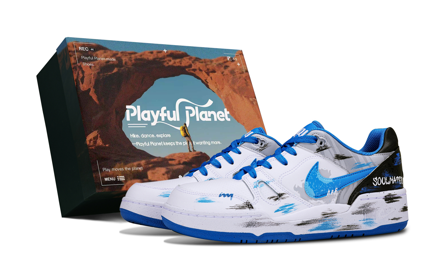 Nike Полноценная амортизация, износостойкие низкие кроссовки для скейтбординга мужские black blue
Nike Полноценная амортизация, износостойкие низкие кроссовки для скейтбординга мужские black blue