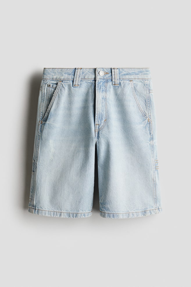 Шорты Carpenter свободного покроя H&M, синий
Шорты Carpenter свободного покроя H&M, синий