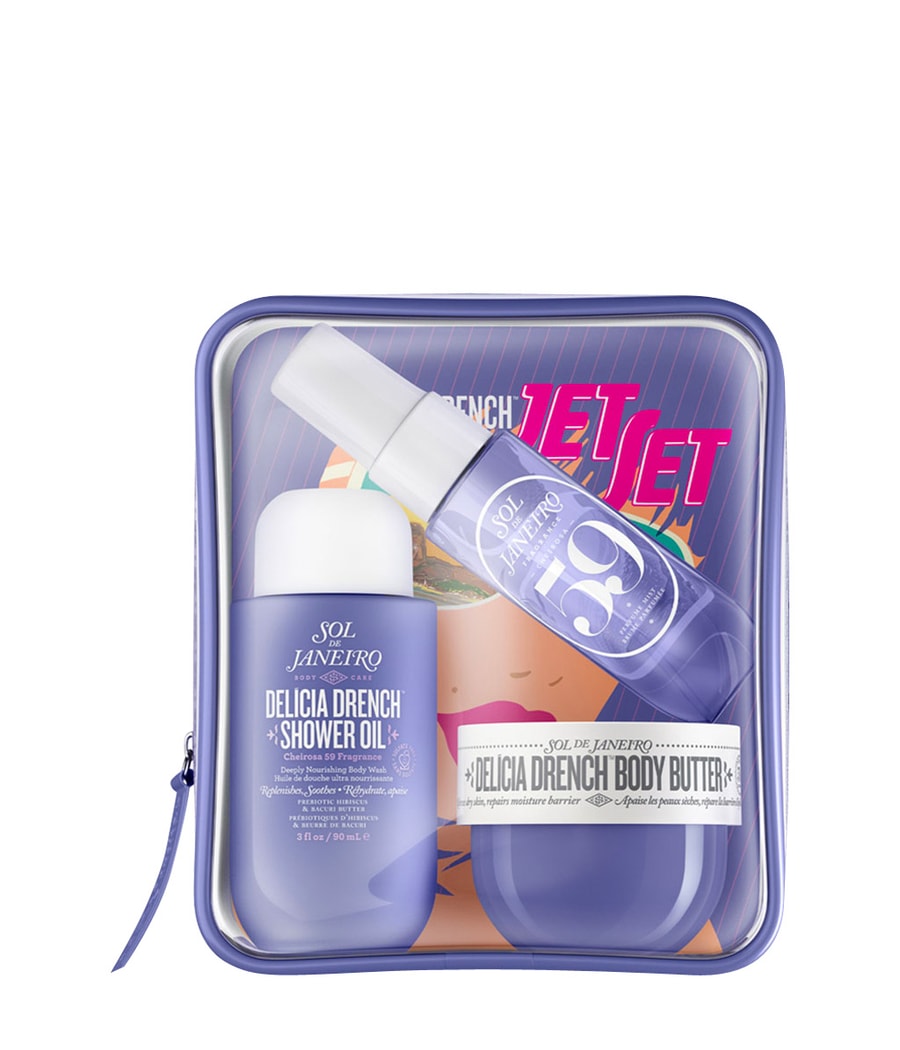 Набор для ухода за телом Sol de Janeiro Delicia Drench Jet Set, 1 шт.
Набор для ухода за телом Sol de Janeiro Delicia Drench Jet Set, 1 шт.