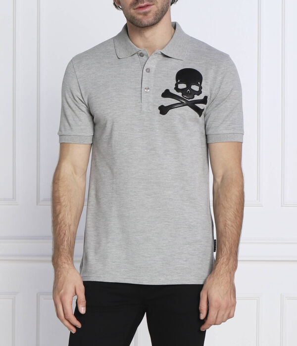 Рубашка поло Regular fit Philipp Plein, серый
Рубашка поло Regular fit Philipp Plein, серый