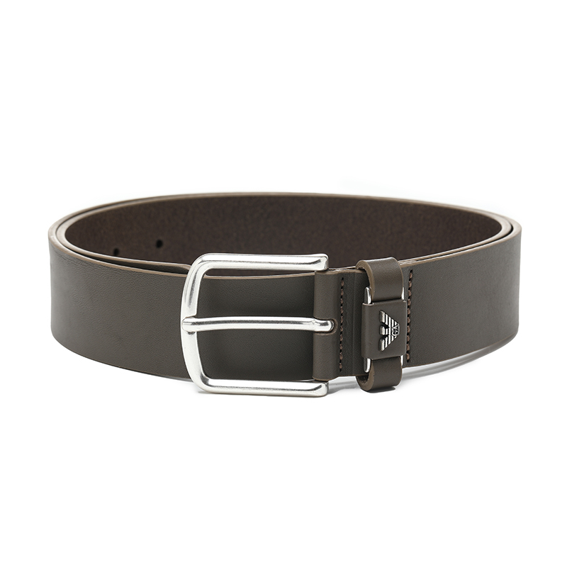 EMPORIO ARMANI Ремень мужской из коровьей кожи серый 3,8 см
EMPORIO ARMANI Ремень мужской из коровьей кожи серый 3,8 см