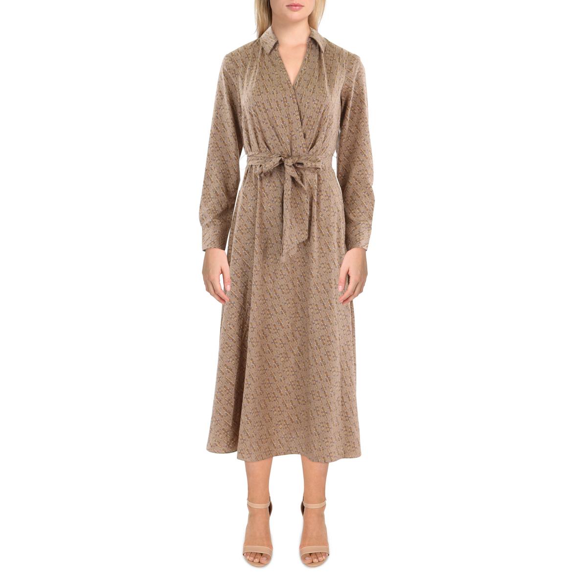 Женское платье-миди с длинным рукавом и сюрплайзом Lauren Ralph Lauren, цвет clay tan
Женское платье-миди с длинным рукавом и сюрплайзом Lauren Ralph Lauren, цвет clay tan