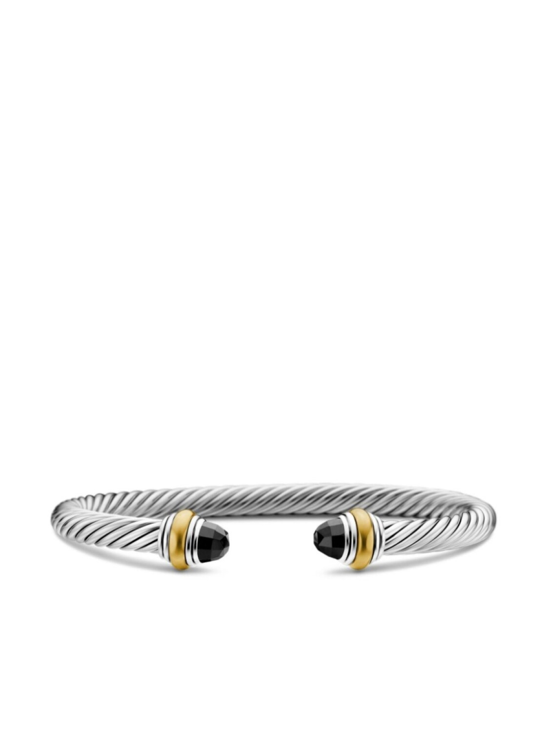 Браслет Classic Cable из желтого золота 14 карат и стерлингового серебра с ониксом David Yurman, серебряный
Браслет Classic Cable из желтого золота 14 карат и стерлингового серебра с ониксом David Yurman, серебряный