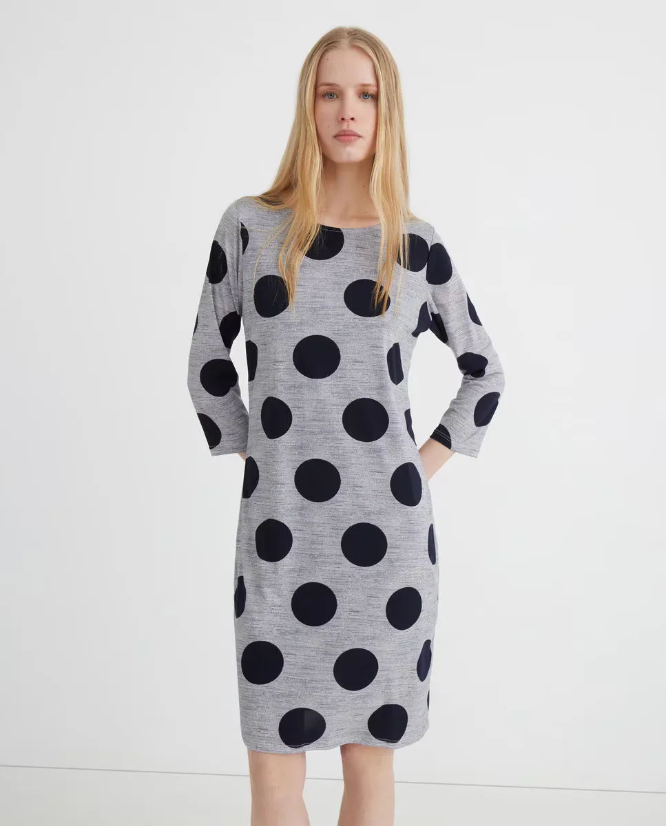 Платье с принтом на рукаве 3/4 Zermatt, серый
Платье с принтом на рукаве 3/4 Zermatt, серый
