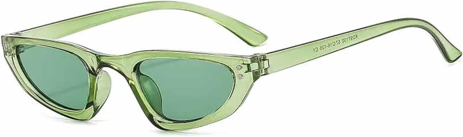 Модные ретро-солнцезащитные очки в маленькой треугольной оправе для мужчин и женщин, роскошные солнцезащитные очки для уличной стрельбы, женские, с защитой от УФ-излучения UV400 TKKTLLT, Green Green
Модные ретро-солнцезащитные очки в маленькой треугольной оправе для мужчин и женщин, роскошные солнцезащитные очки для уличной стрельбы, женские, с защитой от УФ-излучения UV400 TKKTLLT, Green Green