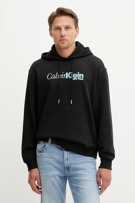 Хлопковая толстовка Calvin Klein, черный
Хлопковая толстовка Calvin Klein, черный