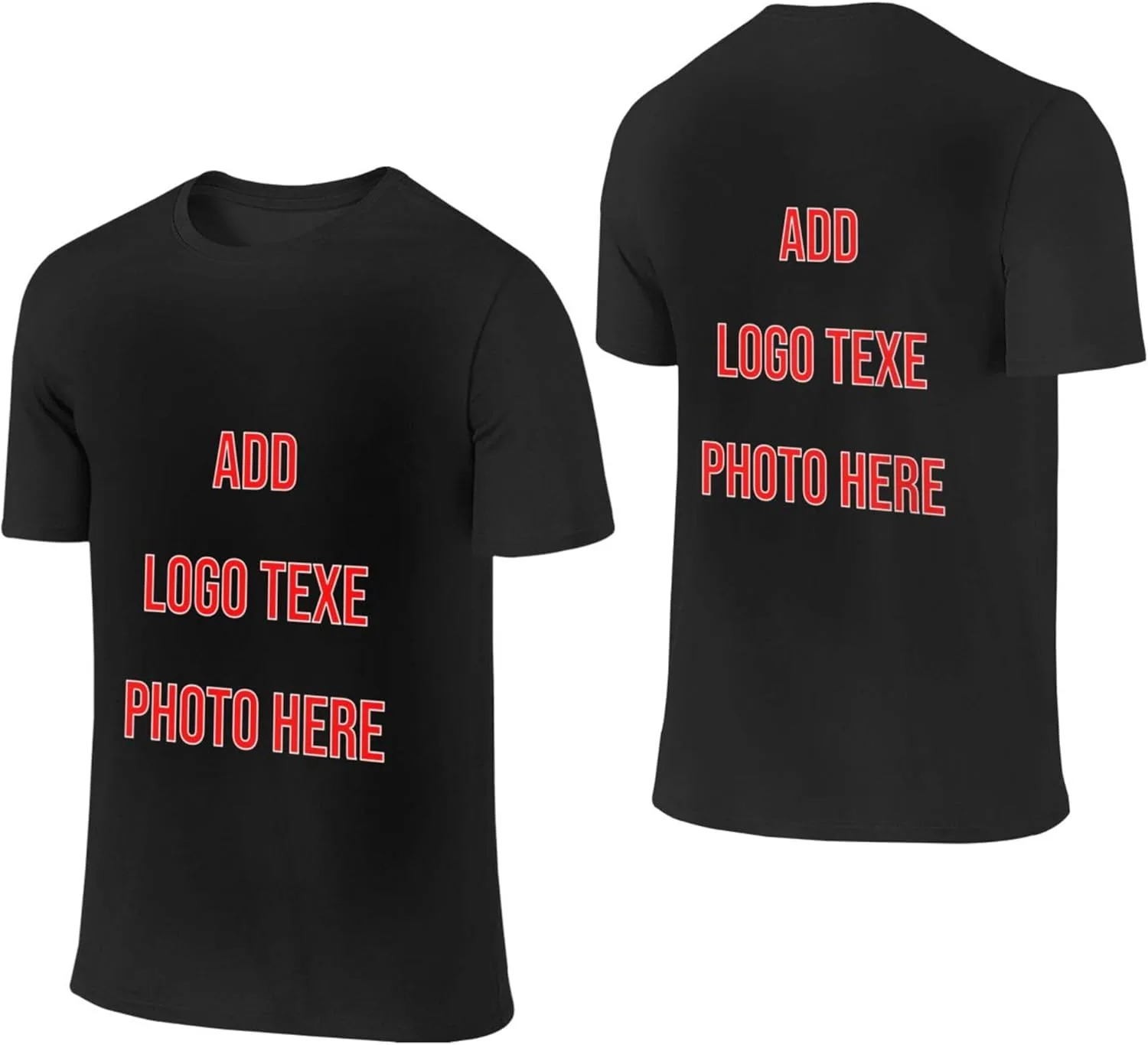 Футболка с логотипом и текстом спереди и сзади, Cotton, Crew Neck
Футболка с логотипом и текстом спереди и сзади, Cotton, Crew Neck