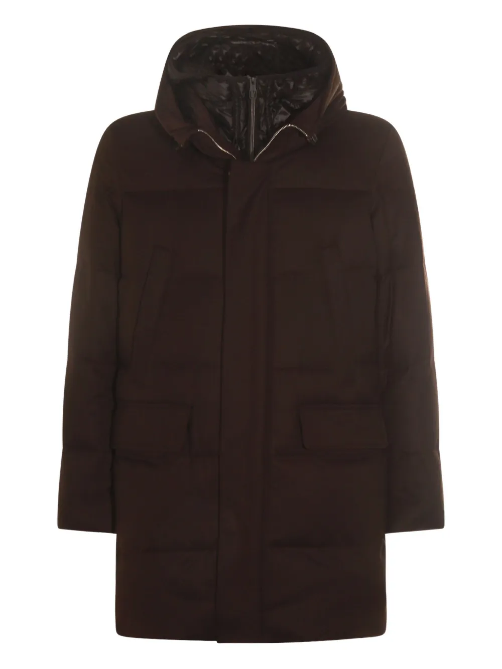 Стеганое пальто с капюшоном Montecore, коричневый
Стеганое пальто с капюшоном Montecore, коричневый