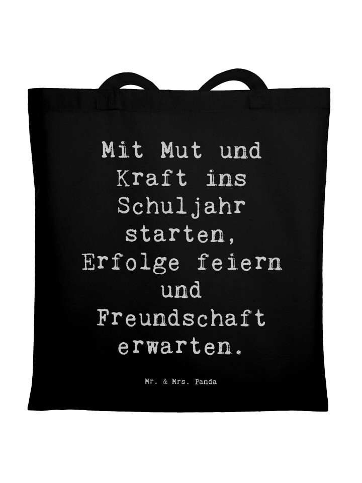 Сумка Mr. & Mrs. Panda Tragetasche Spruch Mutiger Schulanfang mit Spruch, черный
Сумка Mr. & Mrs. Panda Tragetasche Spruch Mutiger Schulanfang mit Spruch, черный