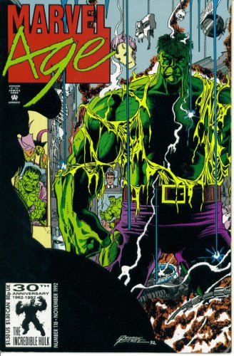 Marvel Age - The Official Marvel News Magazine #118 : The Hulk (Marvel Comics) (Marvel Comics)
Marvel Age - The Official Marvel News Magazine #118 : The Hulk (Marvel Comics) (Marvel Comics)