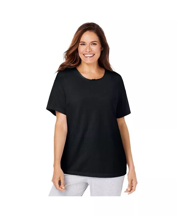 Футболка для сна больших размеров Dreams & Co., черный
Футболка для сна больших размеров Dreams & Co., черный