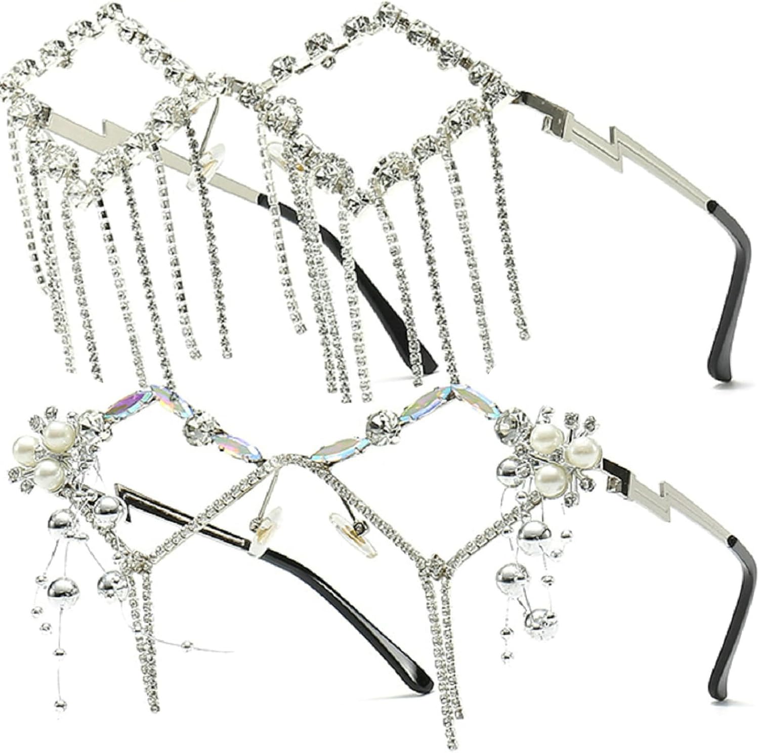 Модные очки с бриллиантами в оправе для женщин, с кристальным подвесом, в стиле 90-х, металлическая оправа, женские солнцезащитные очки со стразами mincl, 2pcs-silver&purple
Модные очки с бриллиантами в оправе для женщин, с кристальным подвесом, в стиле 90-х, металлическая оправа, женские солнцезащитные очки со стразами mincl, 2pcs-silver&purple