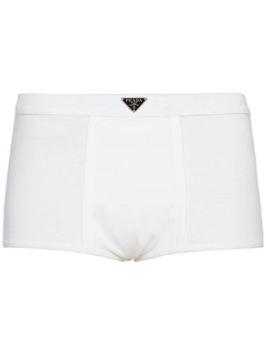 Prada logo-plaque boxer shorts, белый
Prada logo-plaque boxer shorts, белый