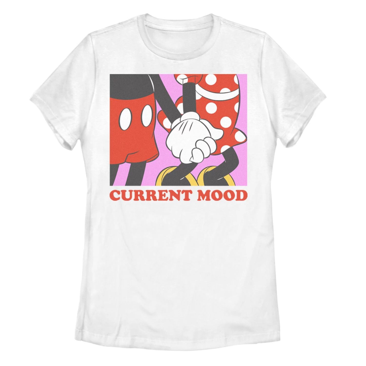 Футболка Disney's с рисунком Микки и Минни Маус для юниоров, держащихся за руки Licensed Character
Футболка Disney's с рисунком Микки и Минни Маус для юниоров, держащихся за руки Licensed Character