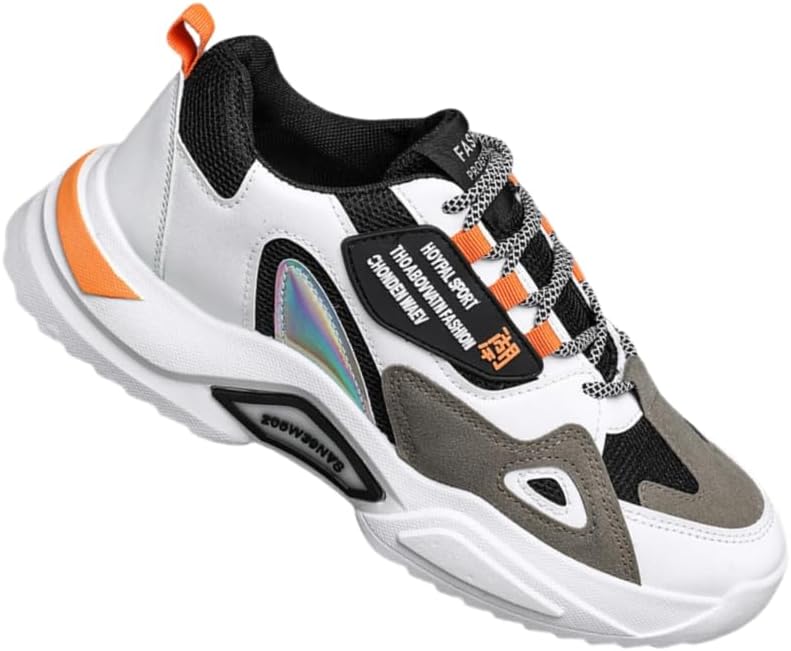 Мужские кроссовки Clolinde для повседневной уличной моды с низким верхом, шнуровкой, однотонные, легкие, для бега и занятий в спортзале, оранжевый
Мужские кроссовки Clolinde для повседневной уличной моды с низким верхом, шнуровкой, однотонные, легкие, для бега и занятий в спортзале, оранжевый